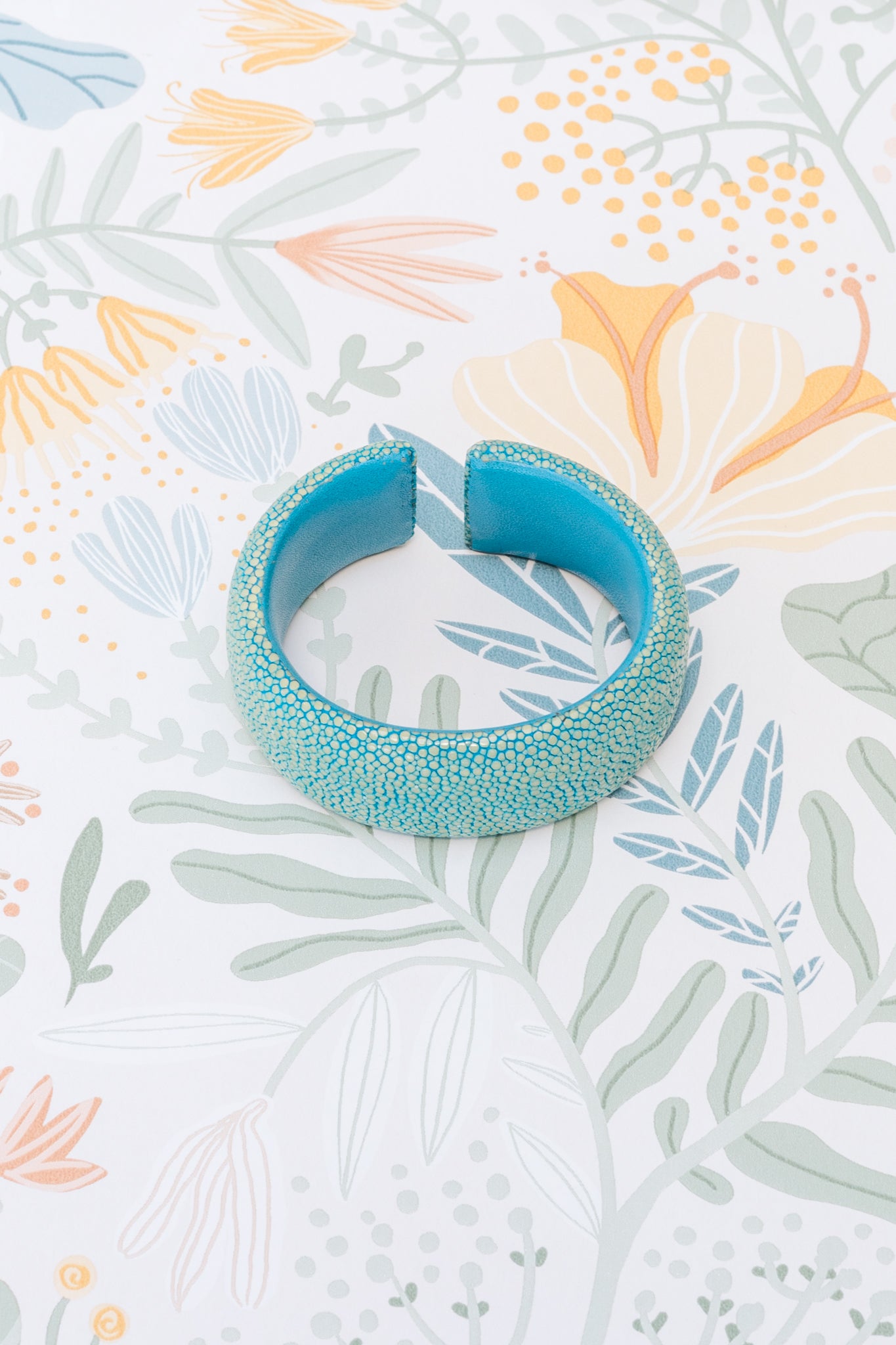Shagreen Bracelet-Turquoise