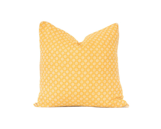 Canary Batik Pillow
