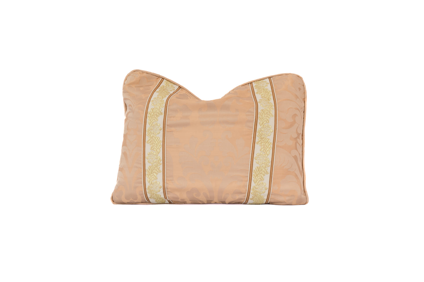 Caramel Damask Pillow