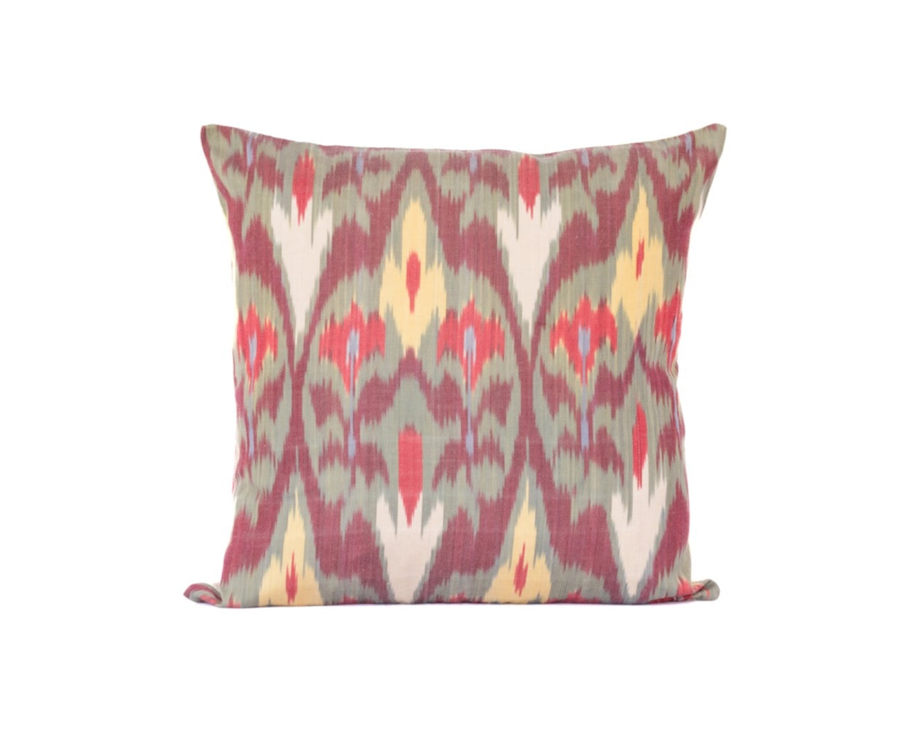 Silk Ikat Pillow 20"