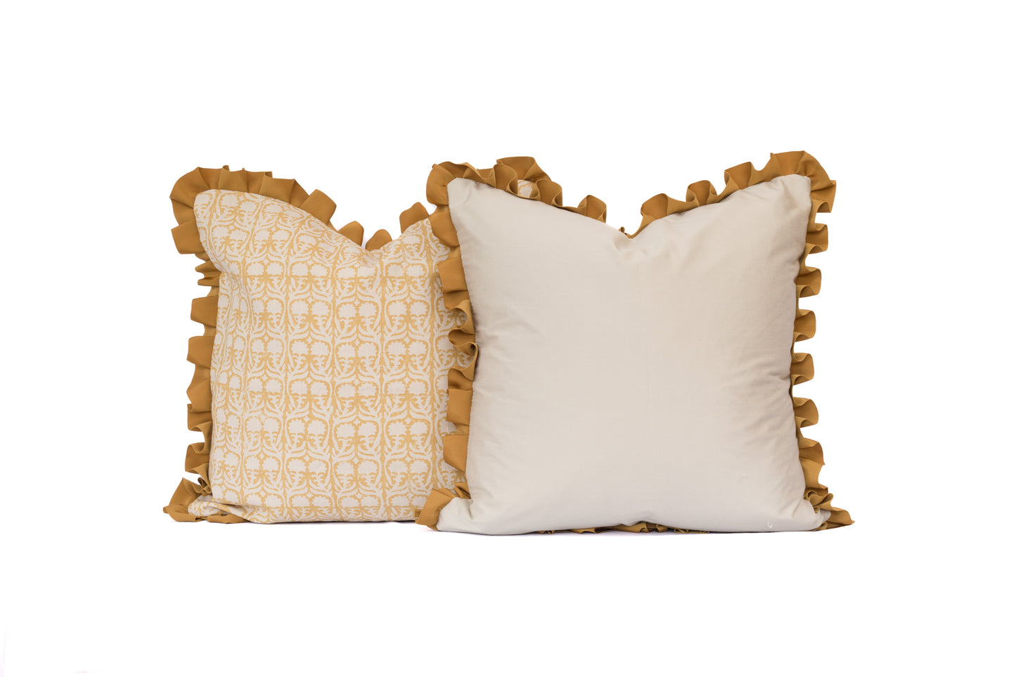 Claremont Yellow Floral 22" Pillow