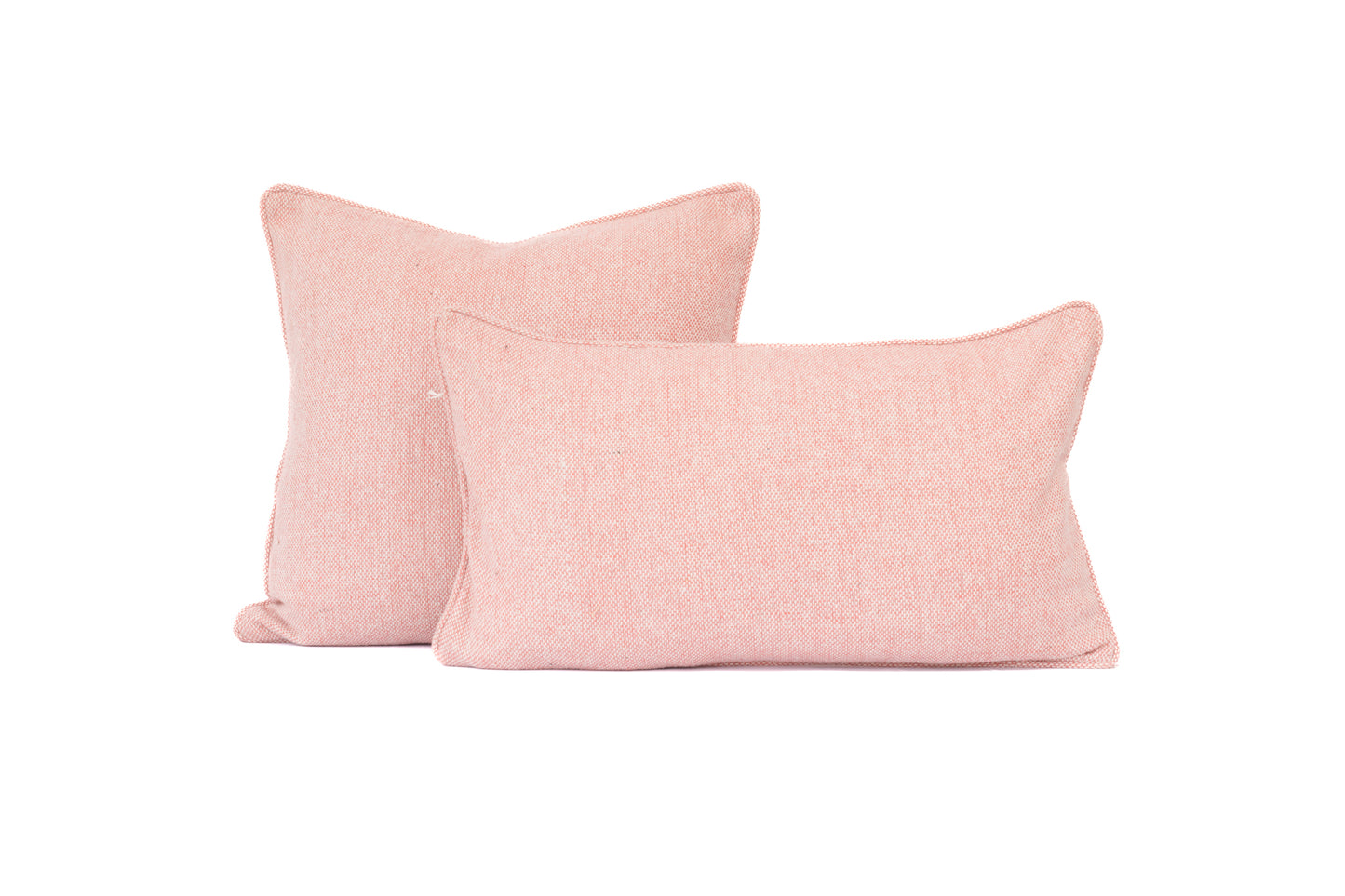 Petal Pink Woven Pillow