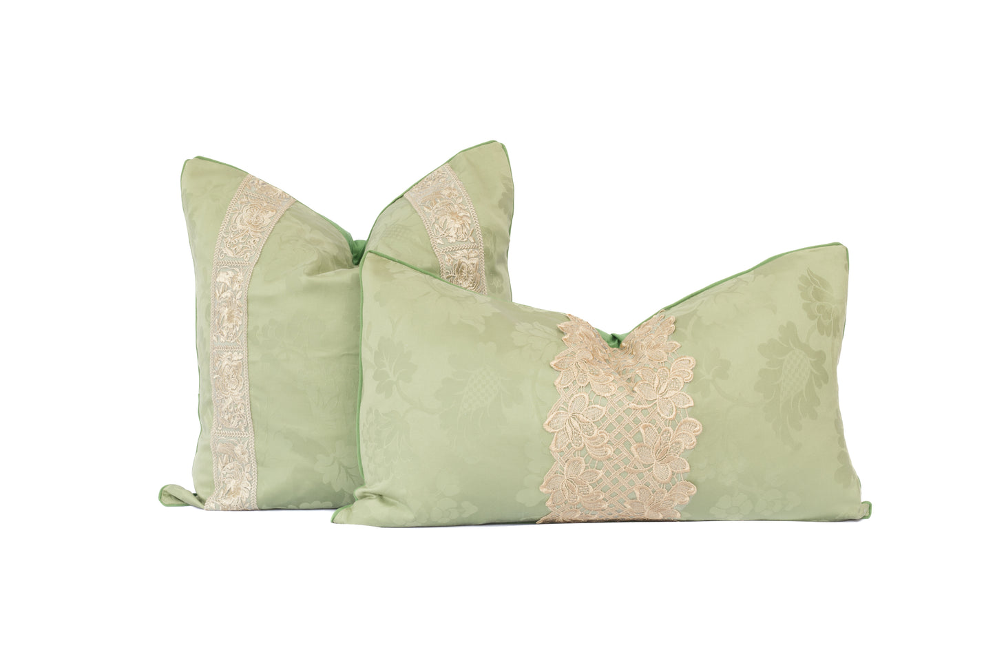 Emerald Gilt Pillow